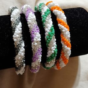 NWT 4pc Stretch Bracelets